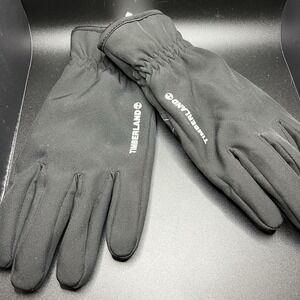 Timberland Men's Windproof Black Touch-Screen Gloves Large/XL